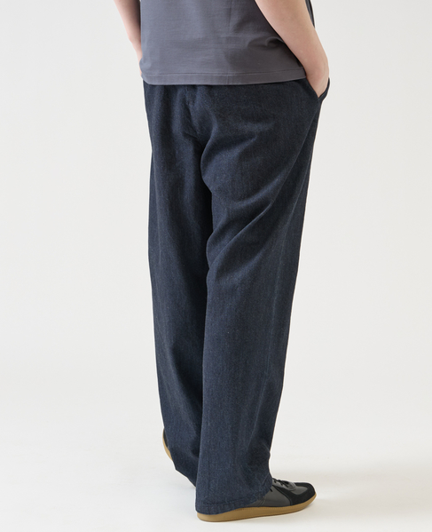 【1978 MEN'S MELROSE】ツープリーツトラウザース 詳細画像 インディゴ 6
