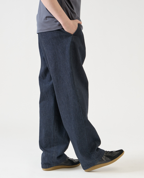 【1978 MEN'S MELROSE】ツープリーツトラウザース 詳細画像 インディゴ 7