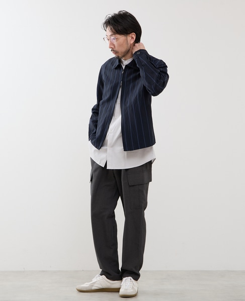 シュリンクトラベストカーゴパンツ 詳細画像 グレー 16