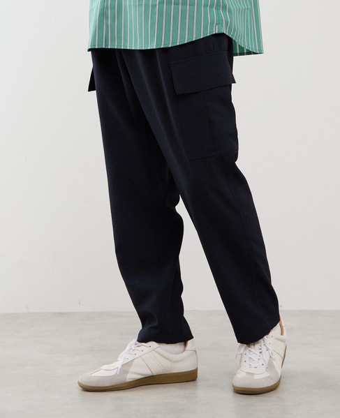 シュリンクトラベストカーゴパンツ 詳細画像 グレー 18