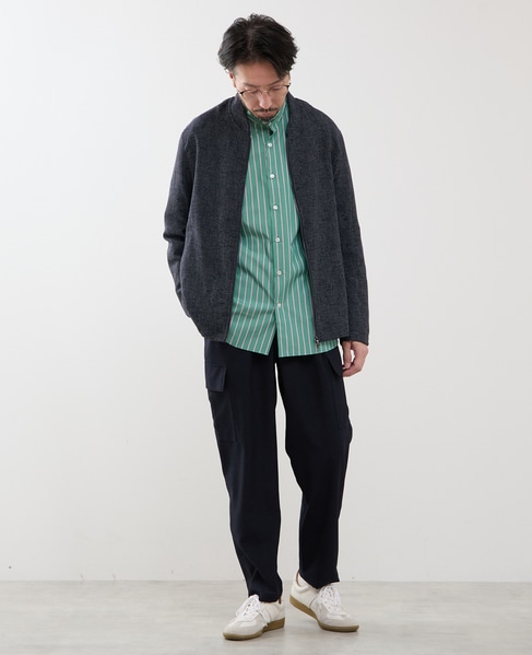 シュリンクトラベストカーゴパンツ 詳細画像 グレー 20