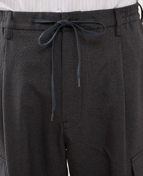 シュリンクトラベストカーゴパンツ 詳細画像 グレー 6