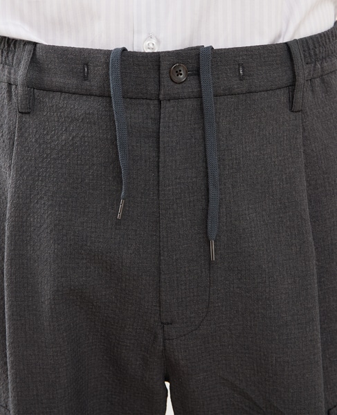 シュリンクトラベストカーゴパンツ 詳細画像 グレー 7