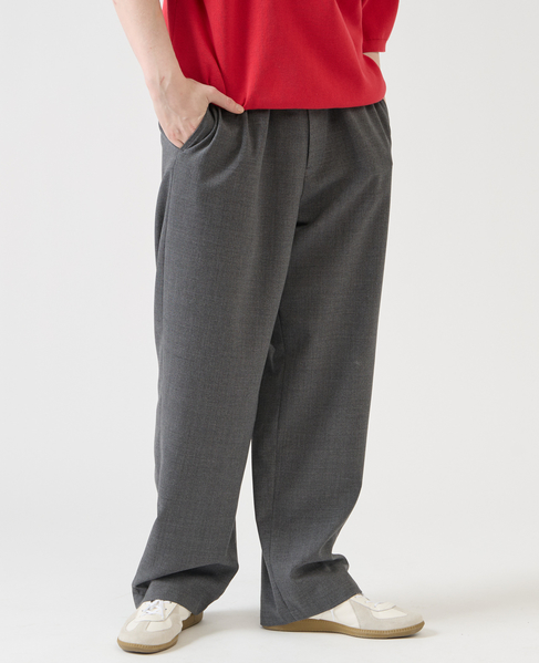 【1978 MEN'S MELROSE】ビンテージフレスコイージーパンツ 詳細画像 グレー 10
