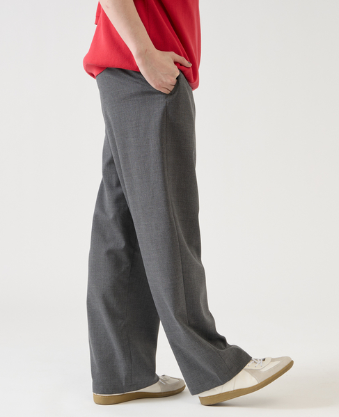 【1978 MEN'S MELROSE】ビンテージフレスコイージーパンツ 詳細画像 グレー 14