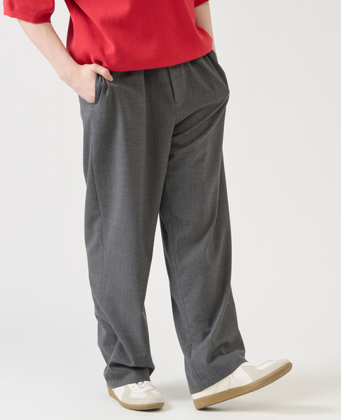 【1978 MEN'S MELROSE】ビンテージフレスコイージーパンツ 詳細画像 グレー 15