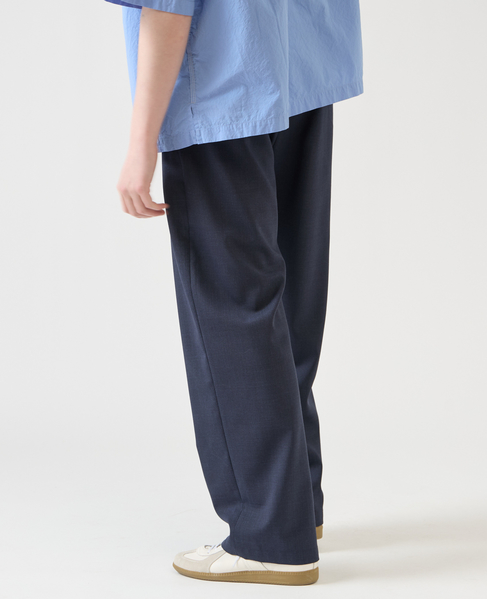 【1978 MEN'S MELROSE】ビンテージフレスコイージーパンツ 詳細画像 ネイビー 3