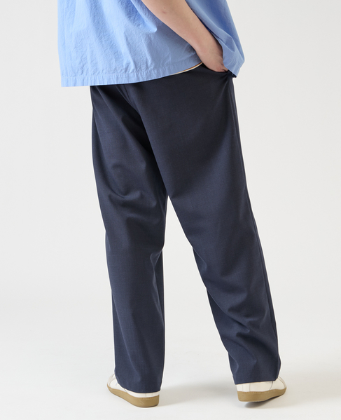 【1978 MEN'S MELROSE】ビンテージフレスコイージーパンツ 詳細画像 ネイビー 4