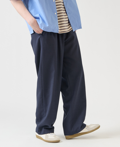 【1978 MEN'S MELROSE】ビンテージフレスコイージーパンツ 詳細画像 ネイビー 6