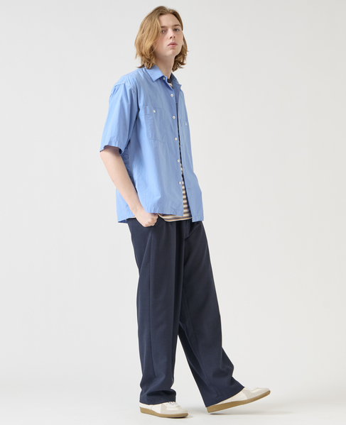 【1978 MEN'S MELROSE】ビンテージフレスコイージーパンツ 詳細画像 ネイビー 8