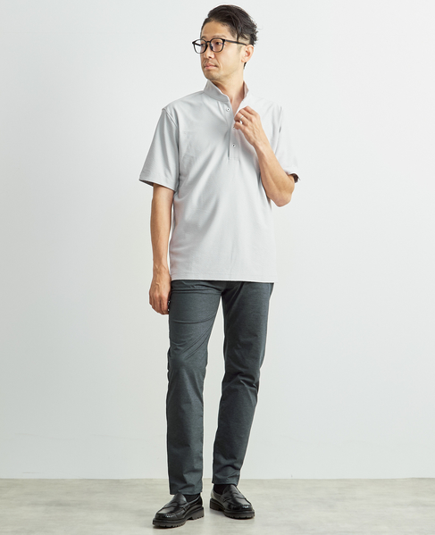 プリントドットジャージー5ポケットパンツ 詳細画像 ネイビー 11