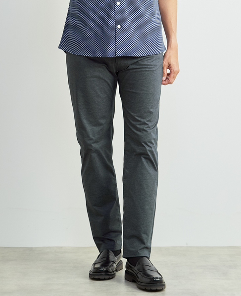 プリントドットジャージー5ポケットパンツ 詳細画像 ネイビー 9