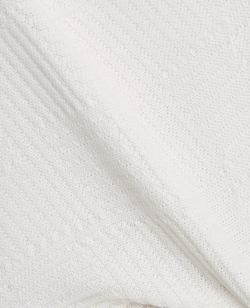 リンクスダイヤクルーネックニット 詳細画像 ホワイト 7
