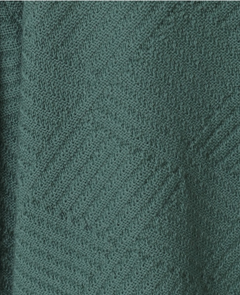 リンクスダイヤクルーネックニット 詳細画像 グリーン 6