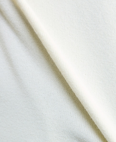 ラムウールライクモックネックニット 詳細画像 オフホワイト 2