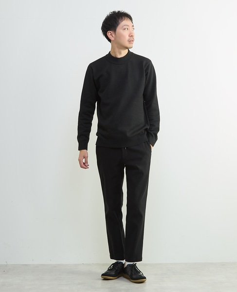 ラムウールライクモックネックニット 詳細画像 オフホワイト 21