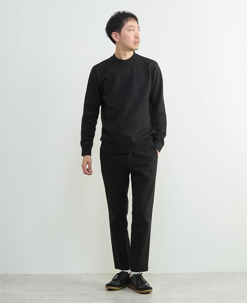 ラムウールライクモックネックニット 詳細画像 オフホワイト 24