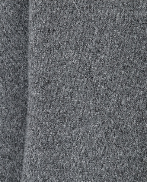 ラムウールライクモックネックニット 詳細画像 グレー 7