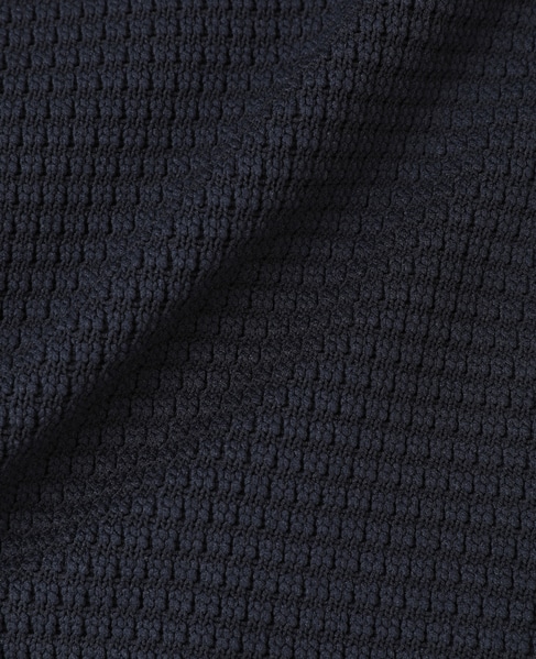 クォーターゲージ スタンドカラーカーディガン 詳細画像 ネイビー 8