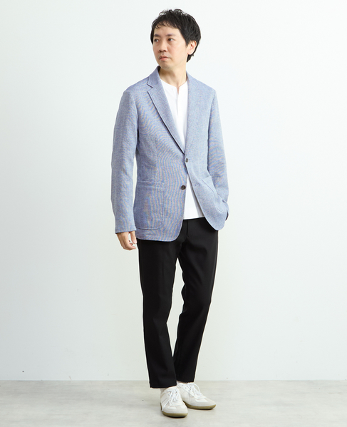 ビシュウサマーツィードライトジャケット 詳細画像 アイボリー 22