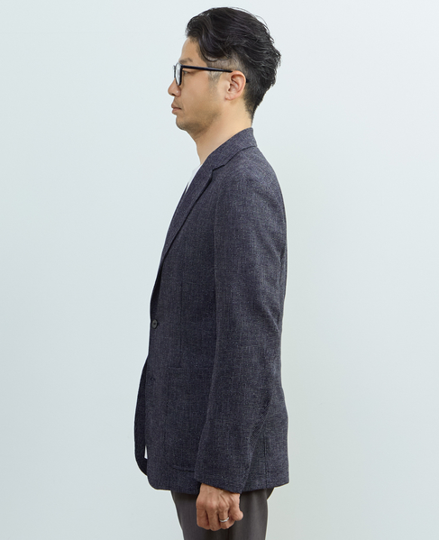 ビシュウサマーツィードライトジャケット 詳細画像 アイボリー 3