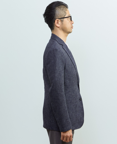 ビシュウサマーツィードライトジャケット 詳細画像 アイボリー 5