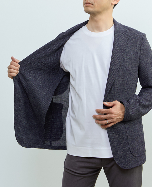 ビシュウサマーツィードライトジャケット 詳細画像 アイボリー 8