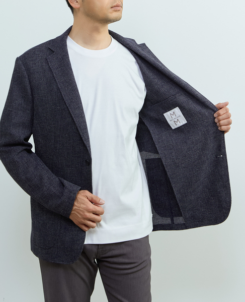 ビシュウサマーツィードライトジャケット 詳細画像 アイボリー 9