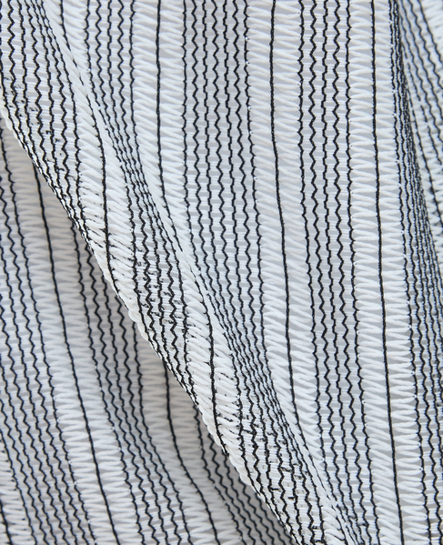 テクスチャーメッシュストライプカーディガン 詳細画像 ホワイト 7