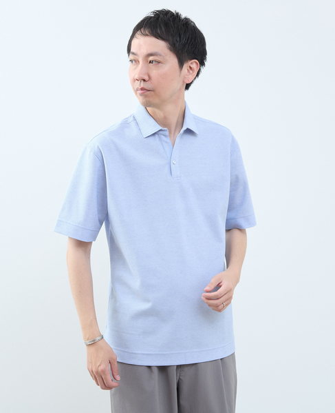 カルキュロメッシュポロシャツ 詳細画像 ホワイト 15