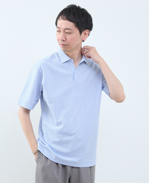 カルキュロメッシュポロシャツ 詳細画像 ホワイト 16