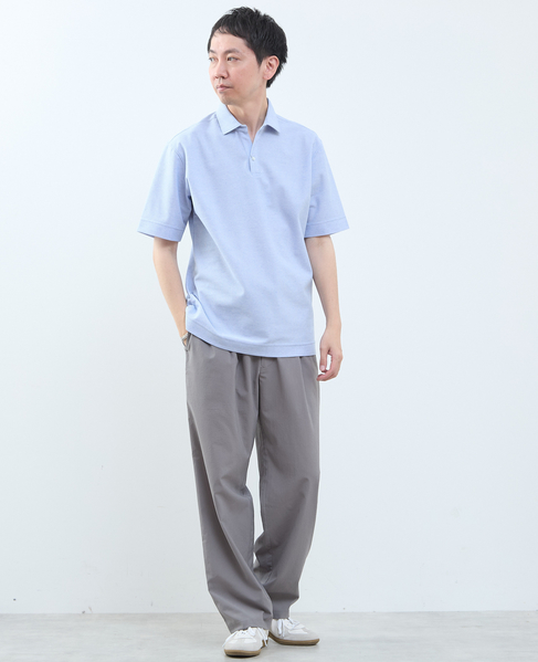 カルキュロメッシュポロシャツ 詳細画像 ホワイト 18