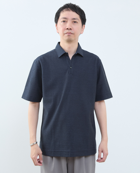 カルキュロメッシュポロシャツ 詳細画像 ホワイト 2