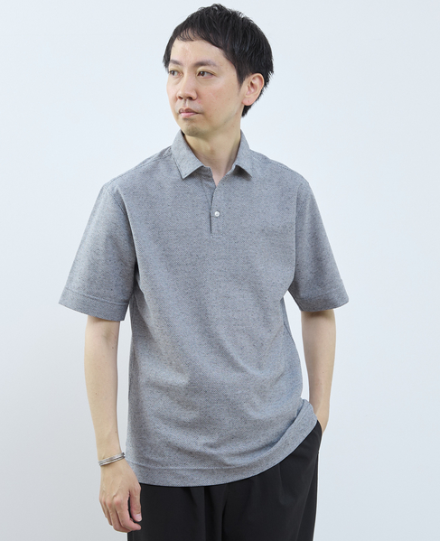 カルキュロメッシュポロシャツ 詳細画像 サックス 3