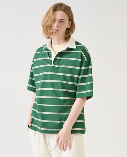 【1978 MEN'S MELROSE】コットンボーダーラガーシャツ