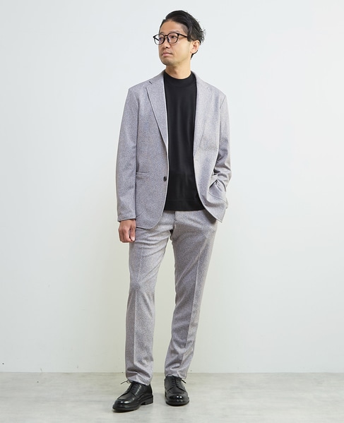 スーパー100ウォッシャブルウールモックネックTシャツ 詳細画像 ブラウン 24