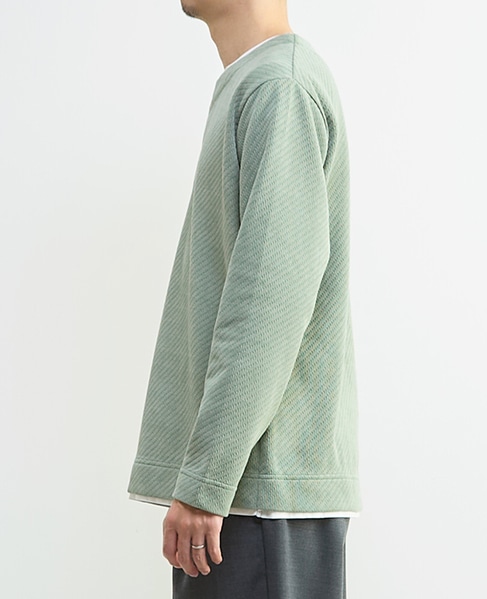 シェニールリンクス キーネックTシャツ 詳細画像 アイボリー 3