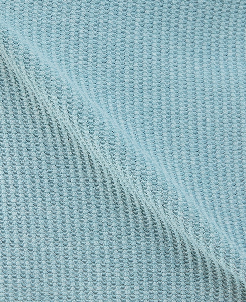 リンクスストライプカノコ キーネックTシャツ 詳細画像 ライトグレー 11