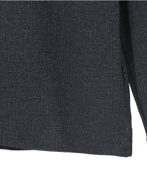 リンクスストライプカノコ キーネックTシャツ 詳細画像 ネイビー 5