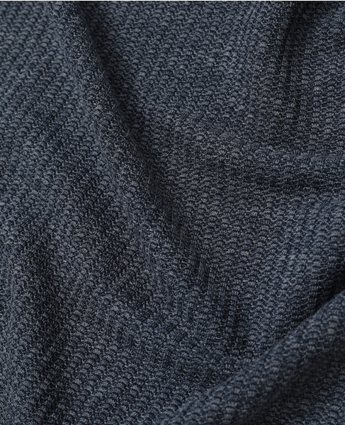 リンクスストライプカノコ キーネックTシャツ 詳細画像 ネイビー 6