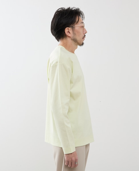 マーセライズドスムースロンT 詳細画像 ホワイト 5