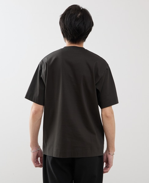 マーセライズドスムース ヘンリーネックTシャツ 詳細画像 ホワイト 4