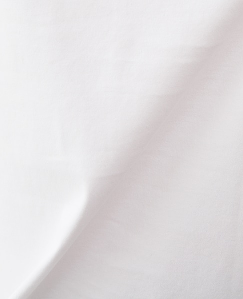 マーセライズドスムース ヘンリーネックTシャツ 詳細画像 ホワイト 7