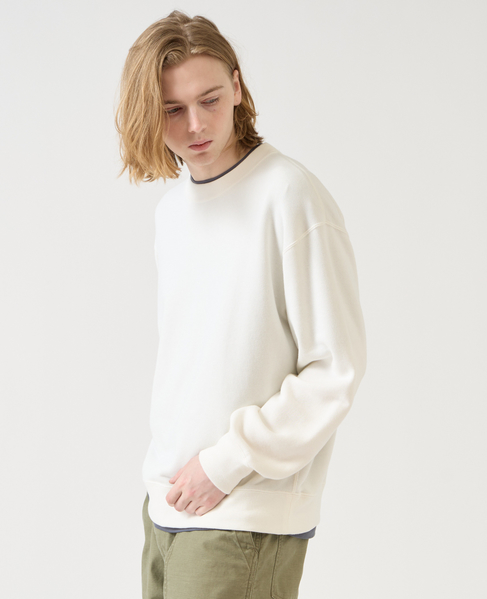 【1978 MEN'S MELROSE】度甘裏毛スウェット 詳細画像 ホワイト 10