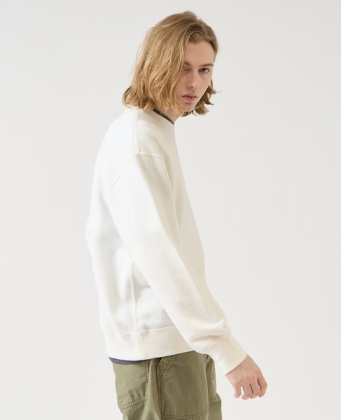 【1978 MEN'S MELROSE】度甘裏毛スウェット 詳細画像 ホワイト 12