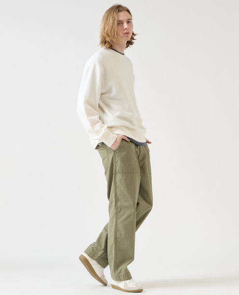 【1978 MEN'S MELROSE】度甘裏毛スウェット 詳細画像 ホワイト 17