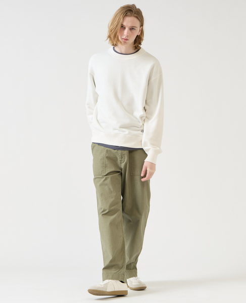 【1978 MEN'S MELROSE】度甘裏毛スウェット 詳細画像 ホワイト 19