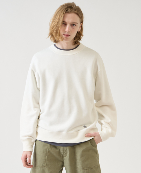 【1978 MEN'S MELROSE】度甘裏毛スウェット 詳細画像 ホワイト 8