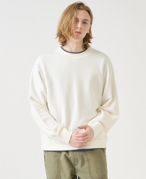 【1978 MEN'S MELROSE】度甘裏毛スウェット 詳細画像 ホワイト 9