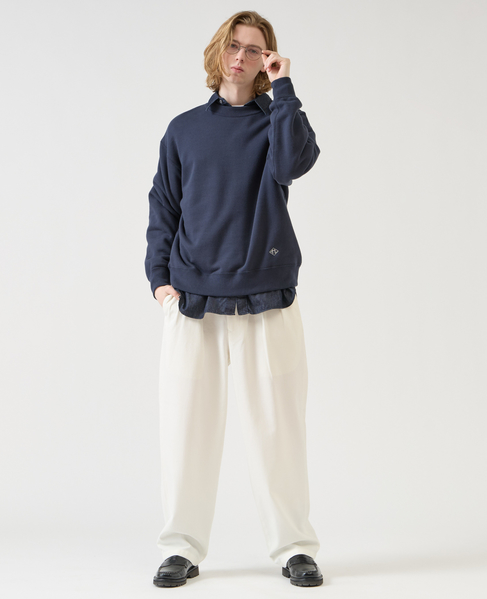 【1978 MEN'S MELROSE】度甘裏毛スウェット 詳細画像 ネイビー 10